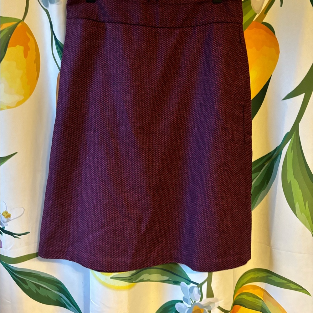 Lands End wool blend skirt 10
